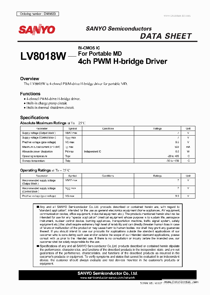 LV8018W_41312.PDF Datasheet