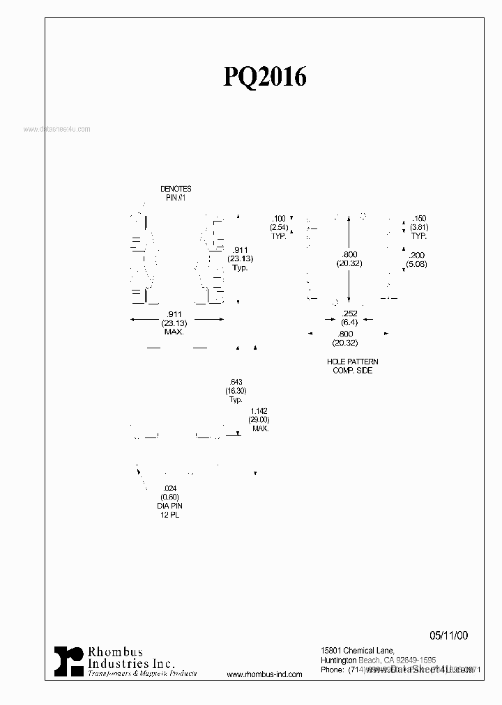 PQ2016_68630.PDF Datasheet