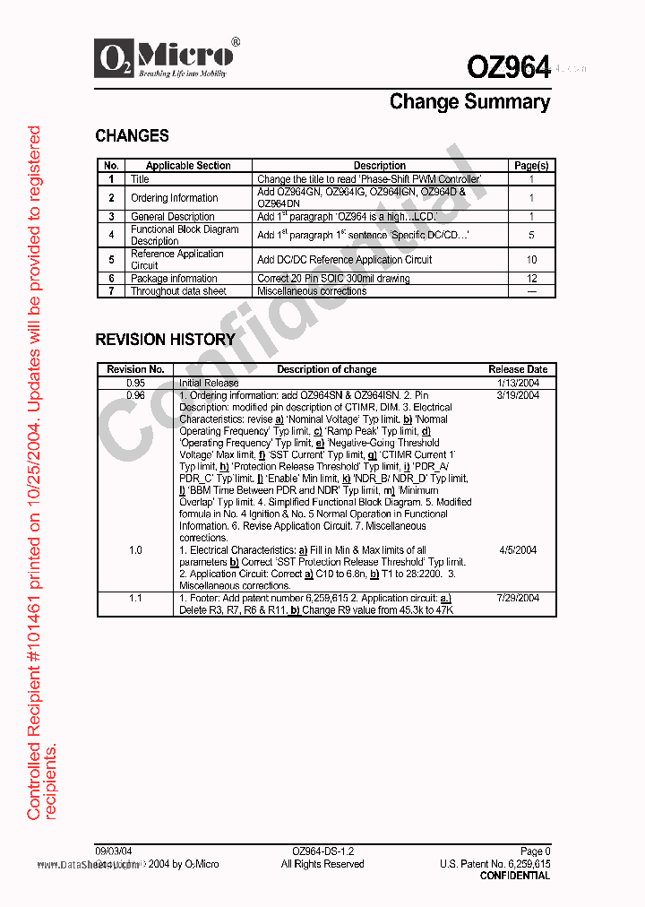 OZ964_69715.PDF Datasheet