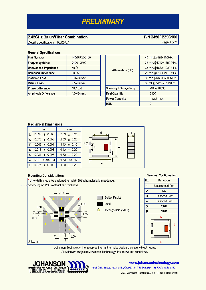 2450FB39C100_70368.PDF Datasheet