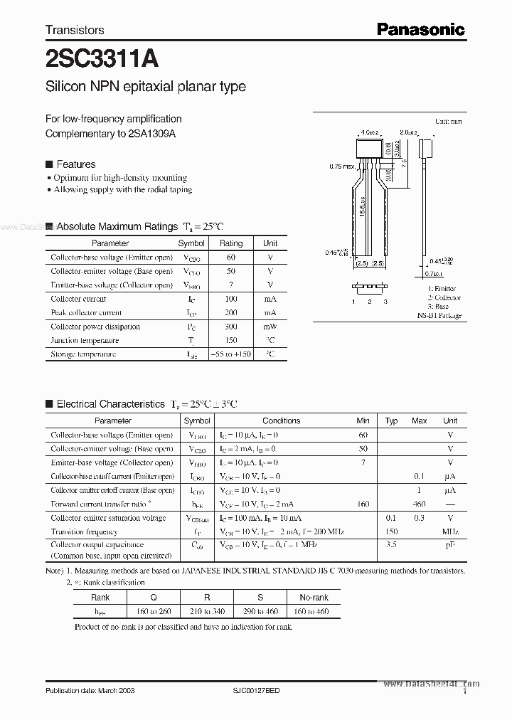 C3311_71850.PDF Datasheet