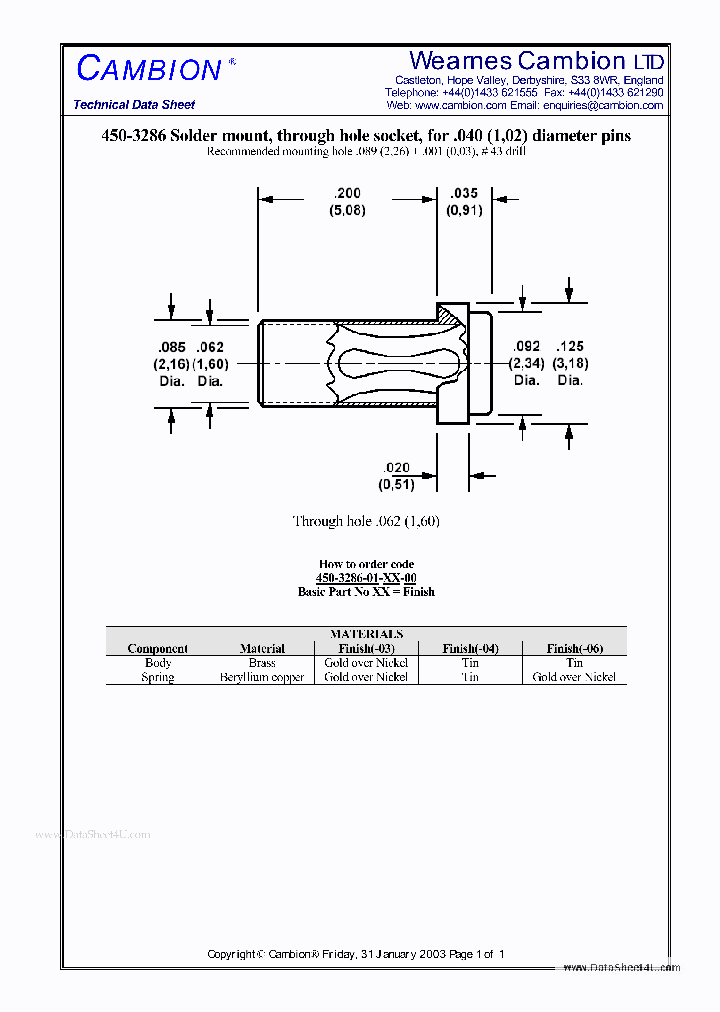 450-3286_71938.PDF Datasheet