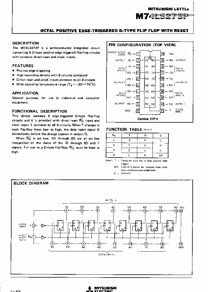 74LS273P_43543.PDF Datasheet