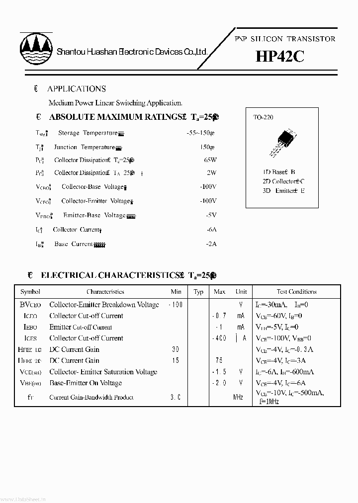 HP42C_44175.PDF Datasheet