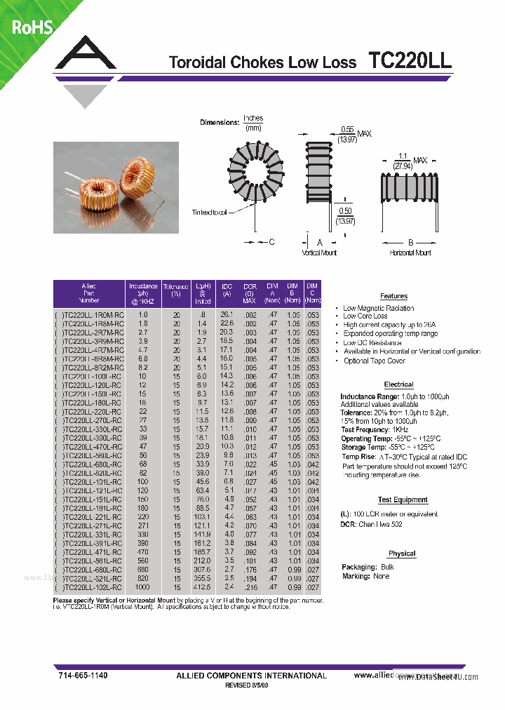 TC220LL_44221.PDF Datasheet