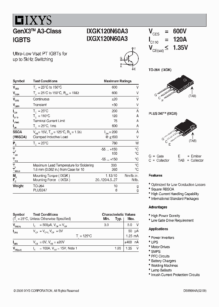 IXGK120N60A3_78526.PDF Datasheet