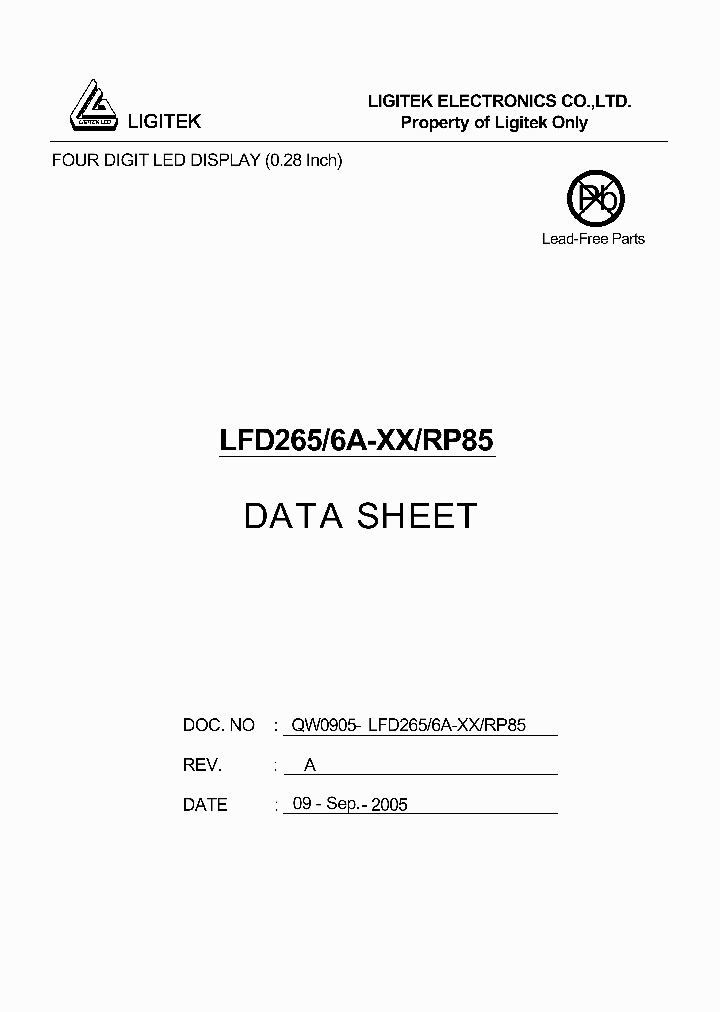 LFD265-6A-XX-RP85_97929.PDF Datasheet