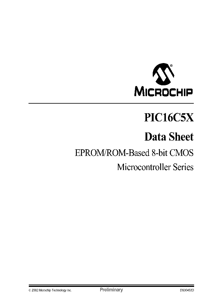 PIC16C54T-HSSO_111621.PDF Datasheet