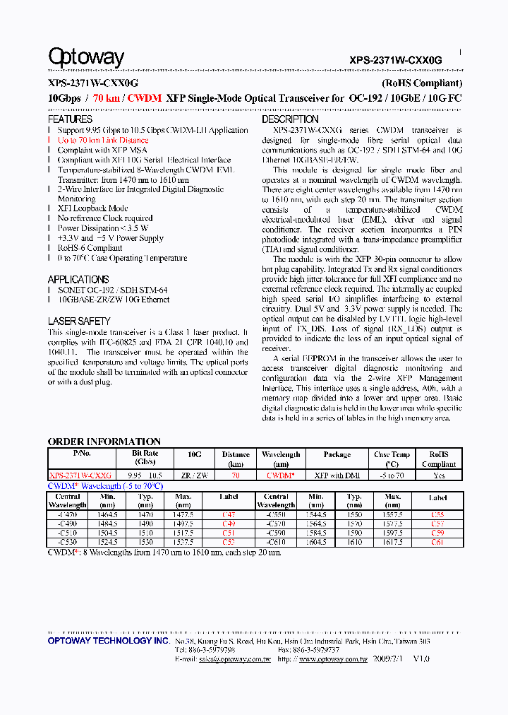 XPS-2371W-CXX0G_121725.PDF Datasheet