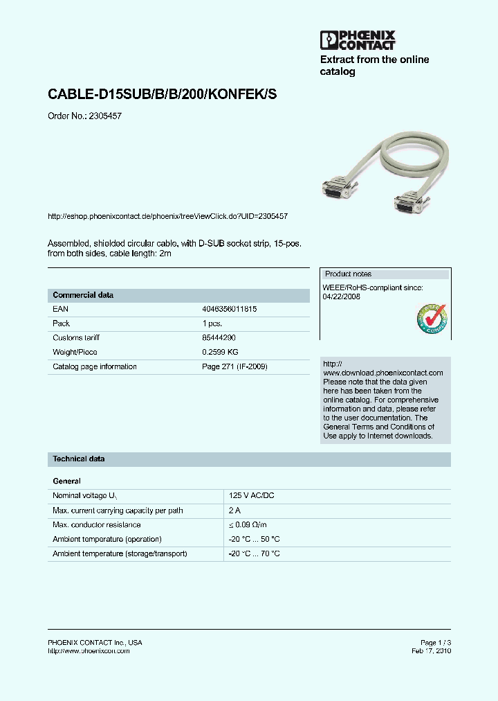 2305457_102965.PDF Datasheet