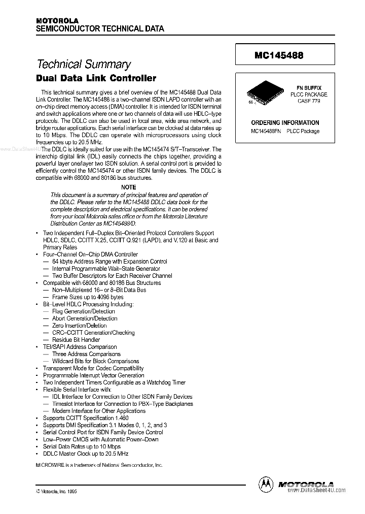 MC145488_134032.PDF Datasheet