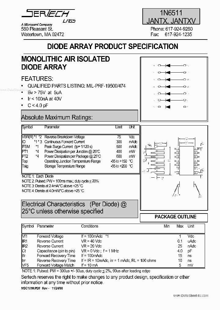 JANTX1N6511_135863.PDF Datasheet