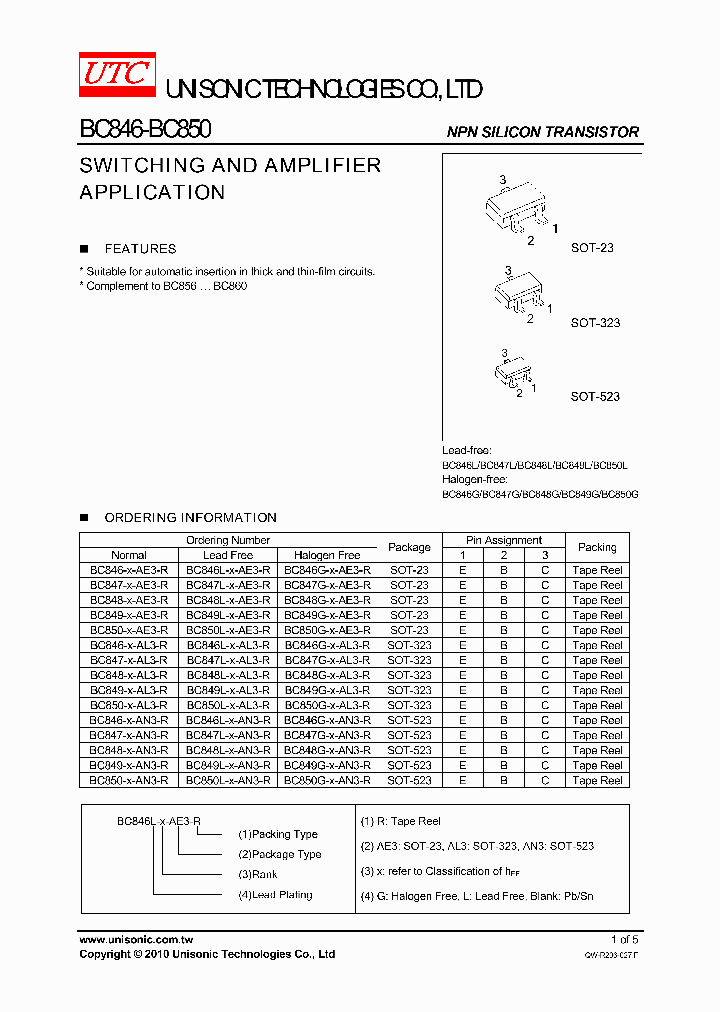 BC850-X-AE3-R_142963.PDF Datasheet