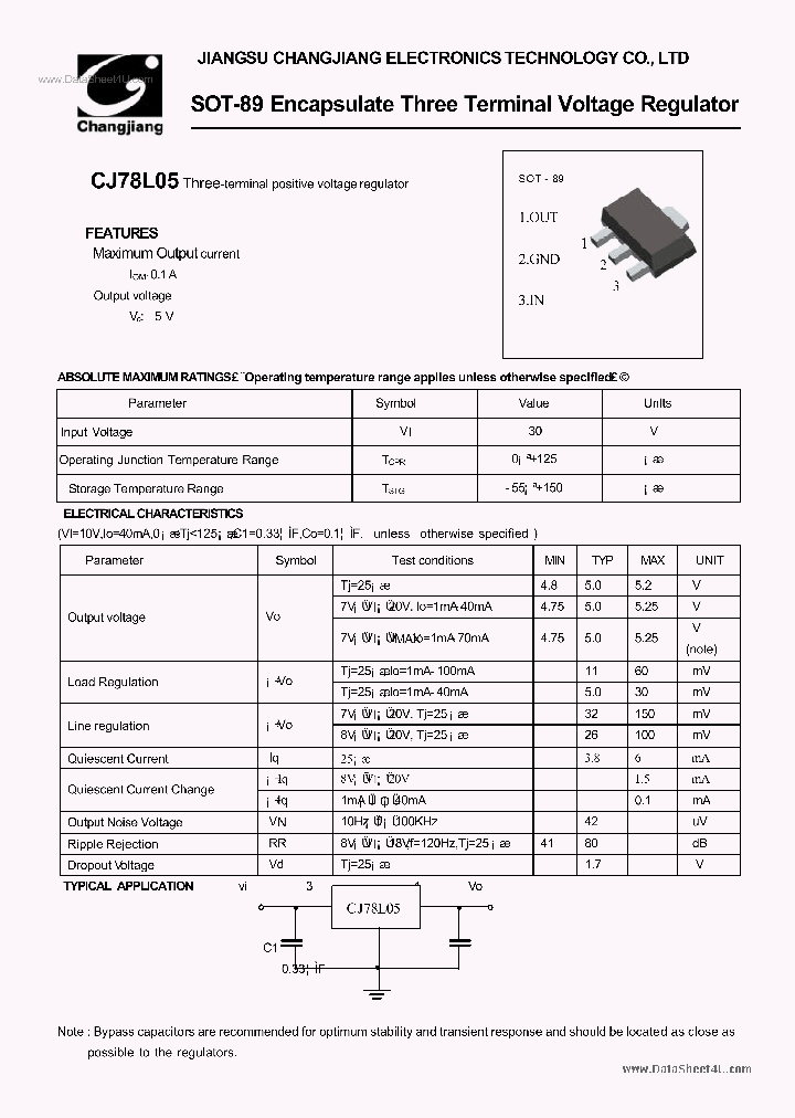 CJ78L05_138227.PDF Datasheet