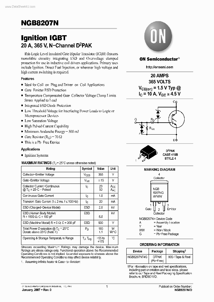 NGB8207N_139931.PDF Datasheet