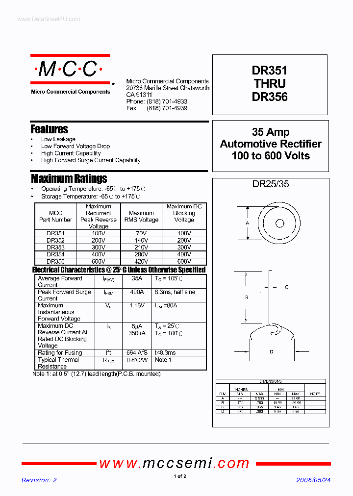 DR351_140410.PDF Datasheet