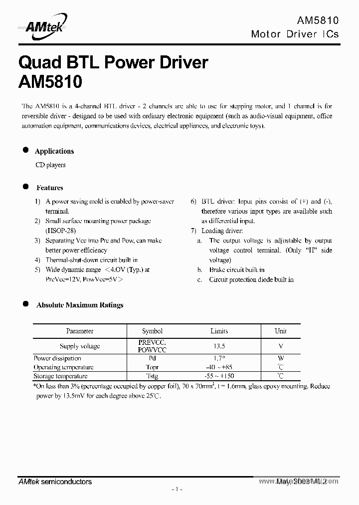 AM5810_140607.PDF Datasheet