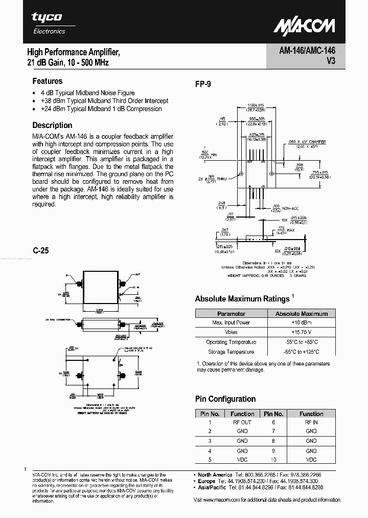 AM-146PIN_145513.PDF Datasheet