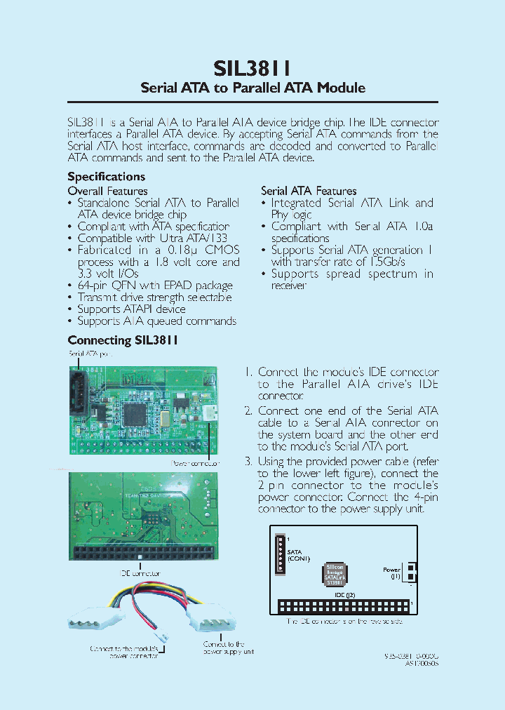 SIL3811_150329.PDF Datasheet