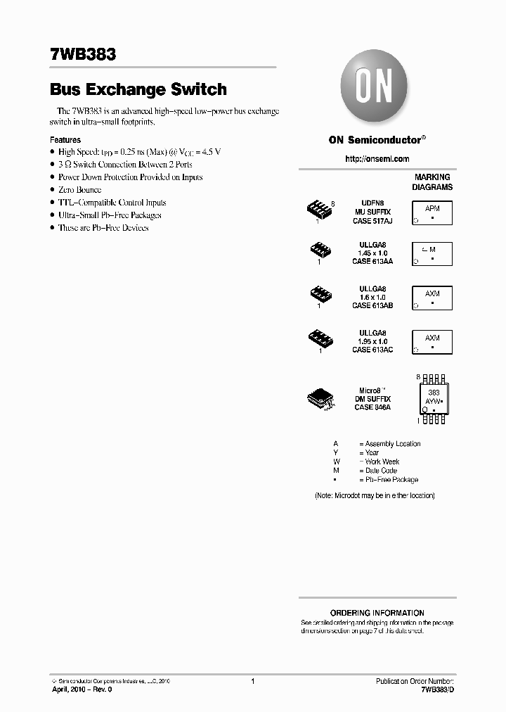 7WB383MUTAG_170050.PDF Datasheet