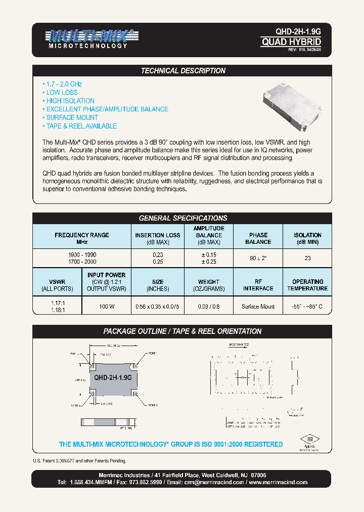 QHD-2H-19G_171993.PDF Datasheet
