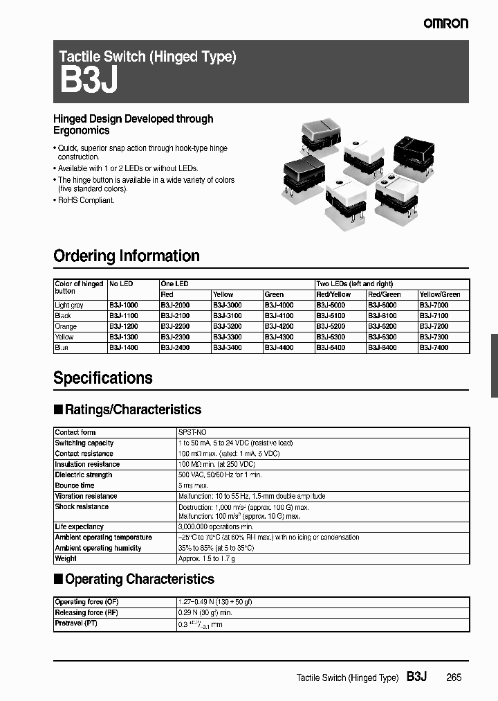 B3J-1400_179466.PDF Datasheet