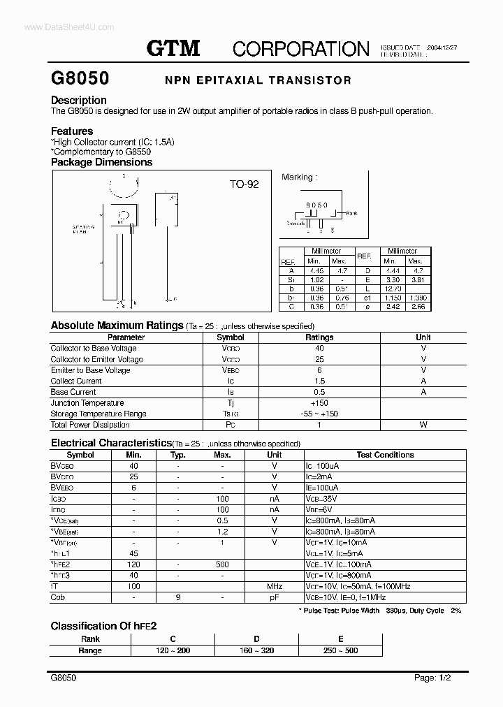 G8050_157059.PDF Datasheet