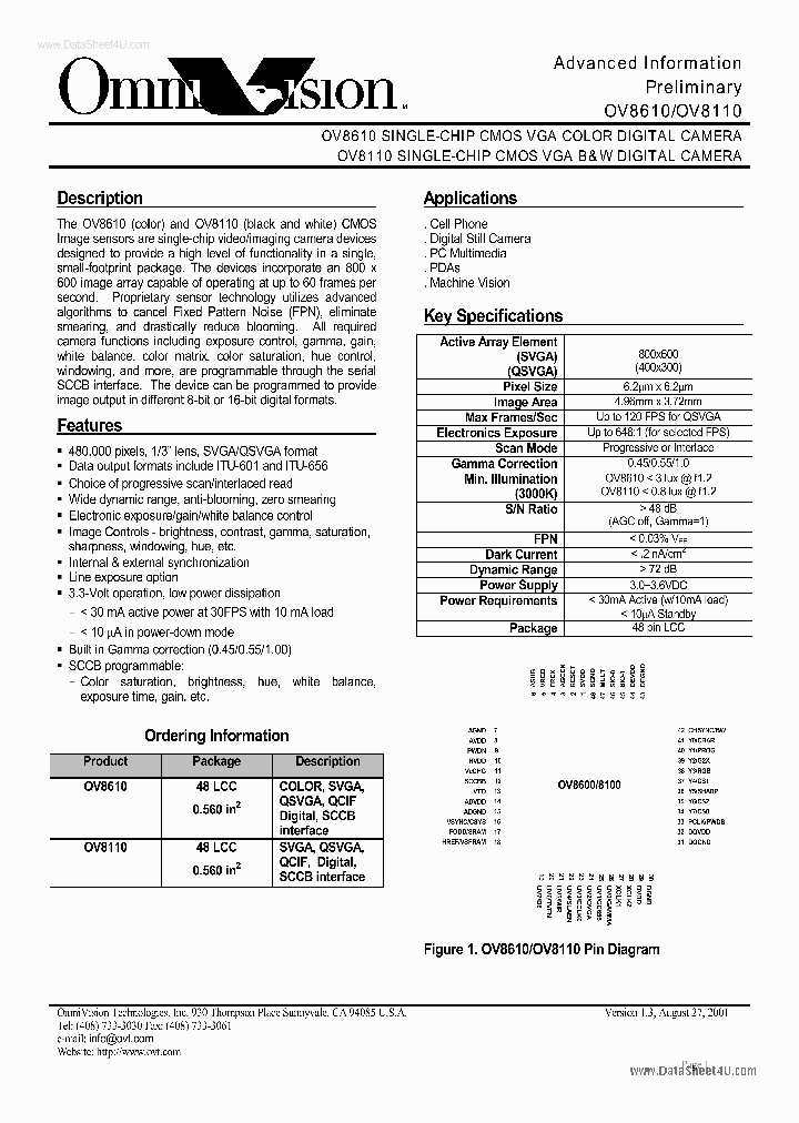 OV8110_163778.PDF Datasheet