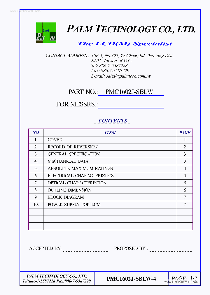 PMC1602J-SBLW_165319.PDF Datasheet