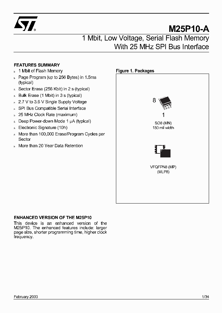 M25P10-A_165908.PDF Datasheet
