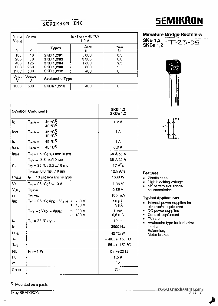 SKB101_166455.PDF Datasheet