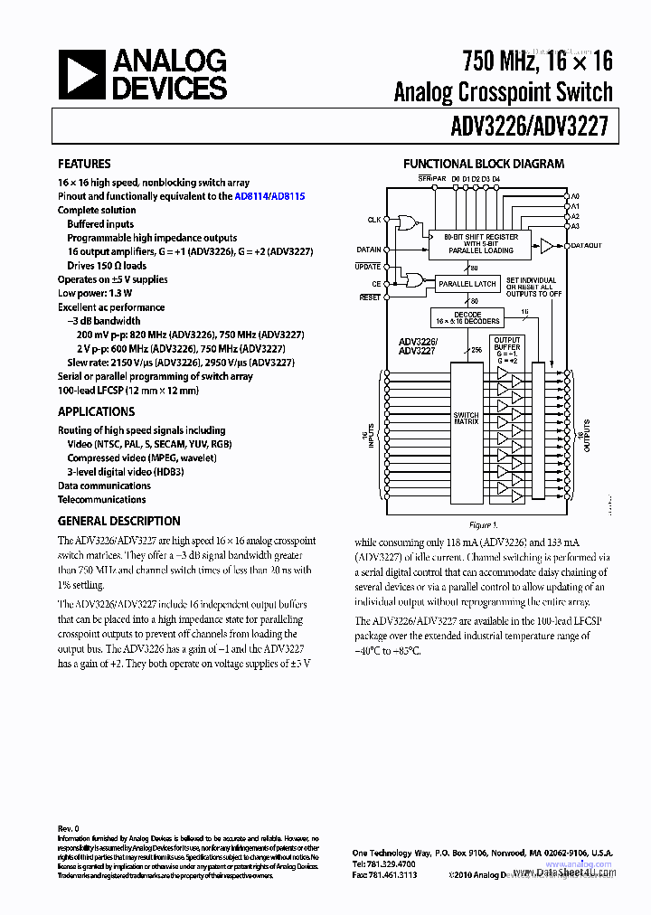 ADV3226_166289.PDF Datasheet