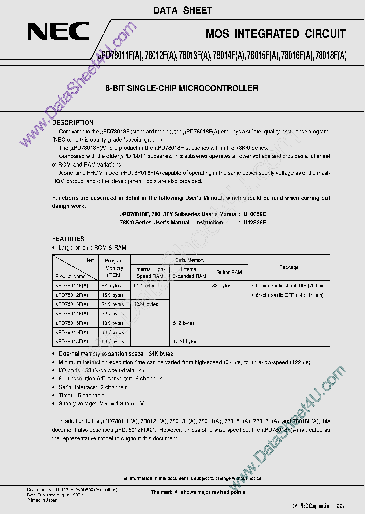 UPD78012FA_169839.PDF Datasheet