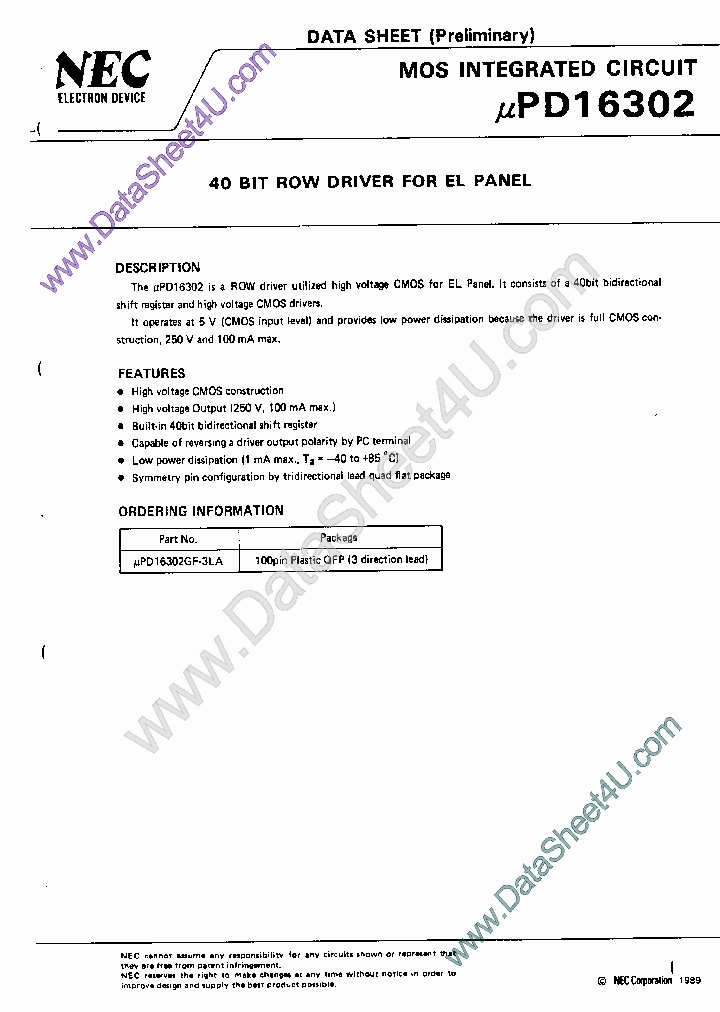 UPD16302_173688.PDF Datasheet