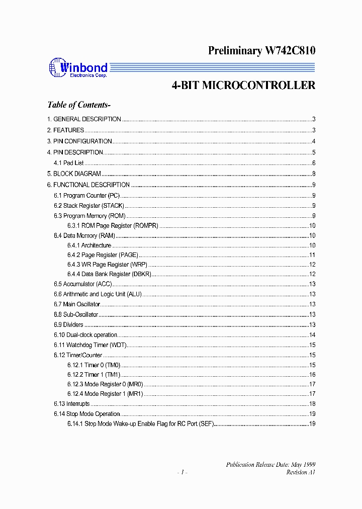 W742C810_199938.PDF Datasheet
