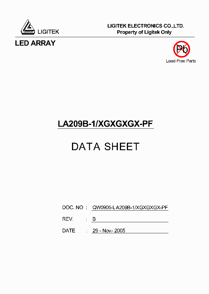 LA209B-1-XGXGXGX-PF_212797.PDF Datasheet