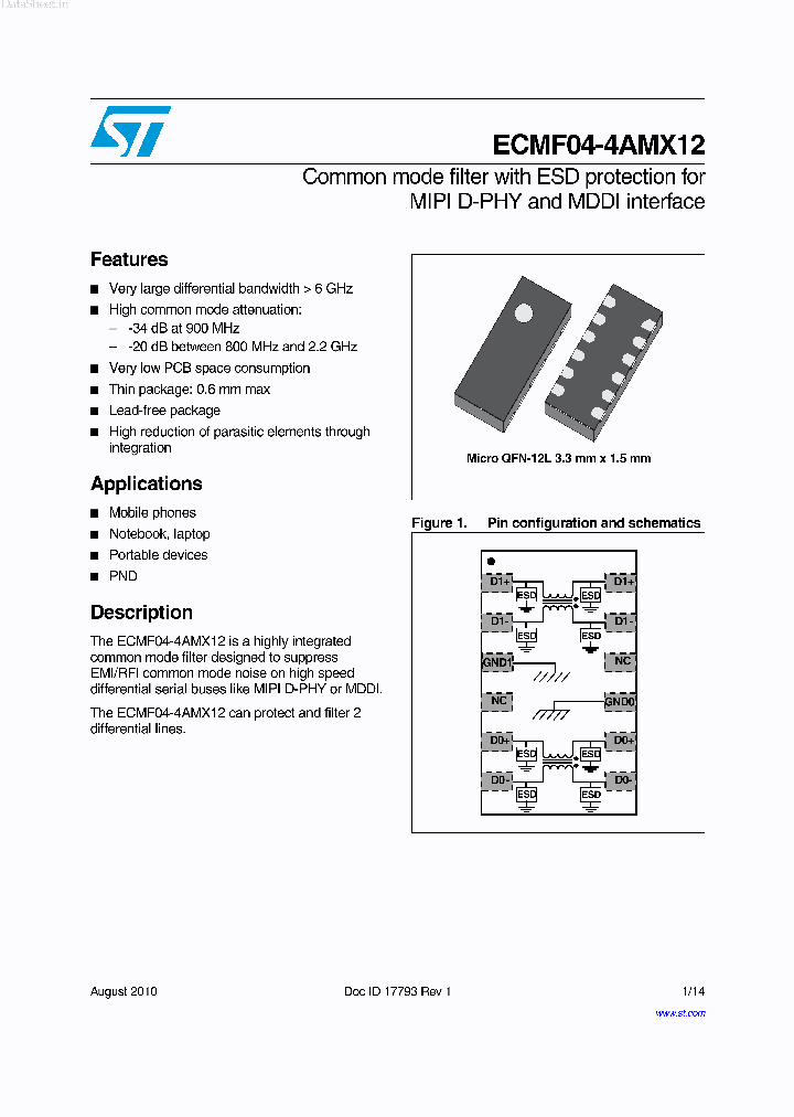 ECMF04-4AMX12_178990.PDF Datasheet