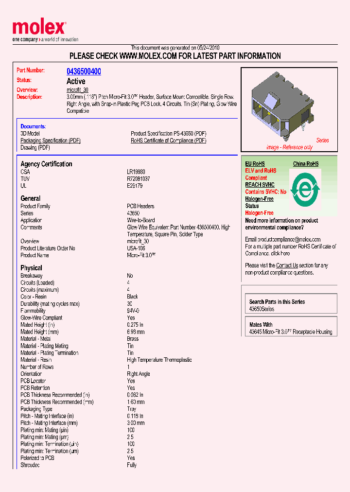 43650-0400_231546.PDF Datasheet