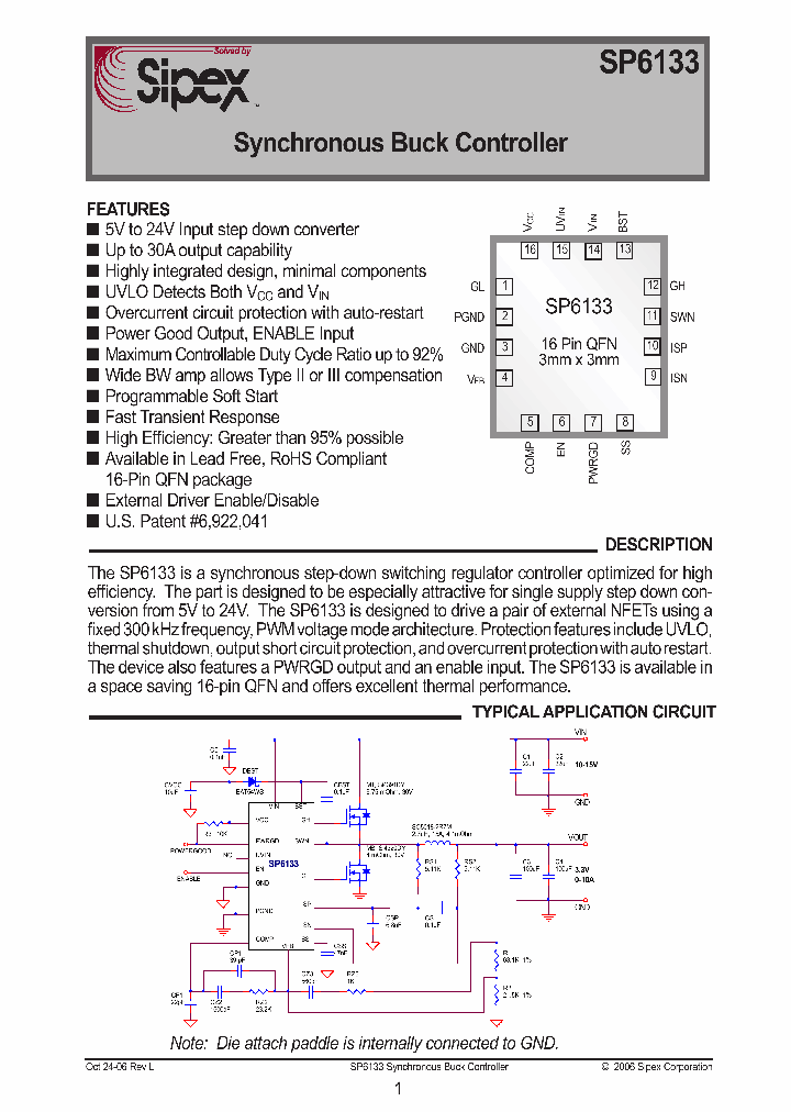SP6133ER1TR_296489.PDF Datasheet
