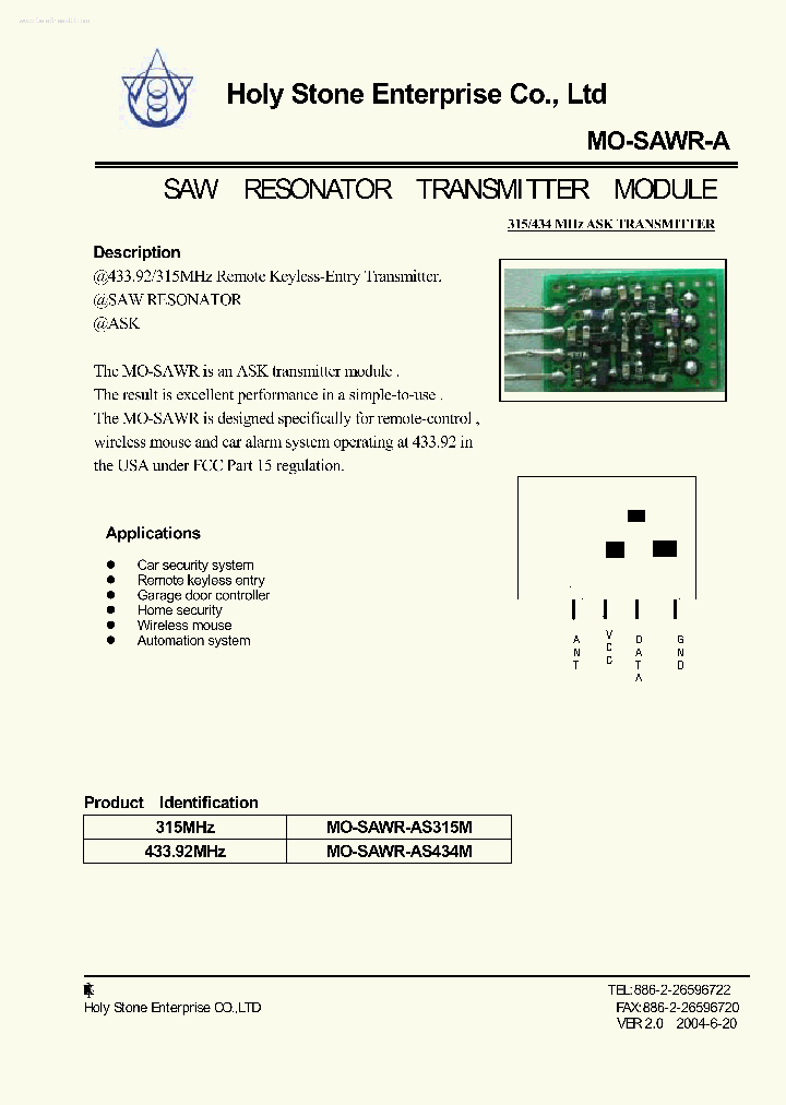 MO-SAWR-A_182788.PDF Datasheet