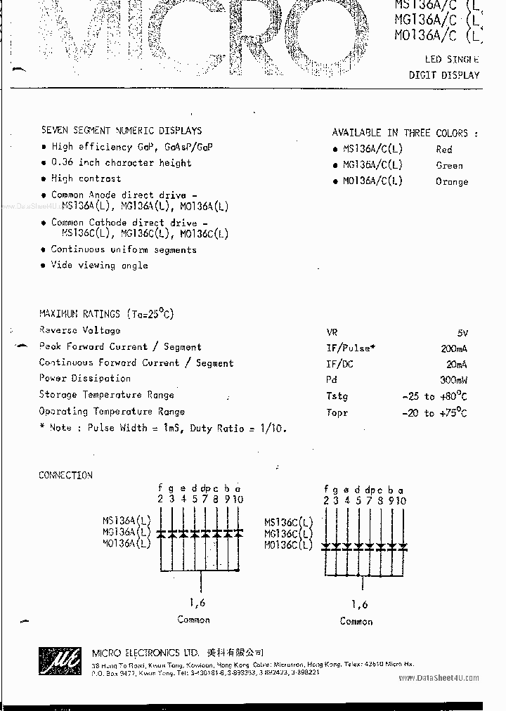 MO136A_182795.PDF Datasheet