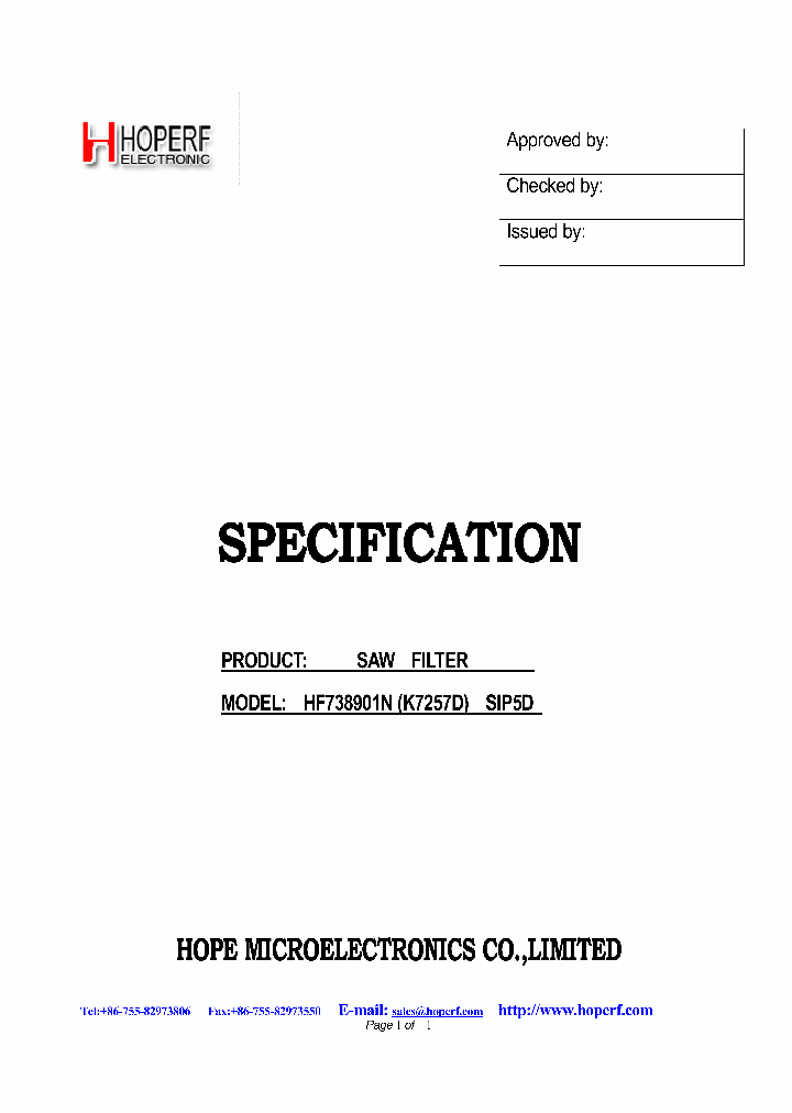 HF738901N_309524.PDF Datasheet