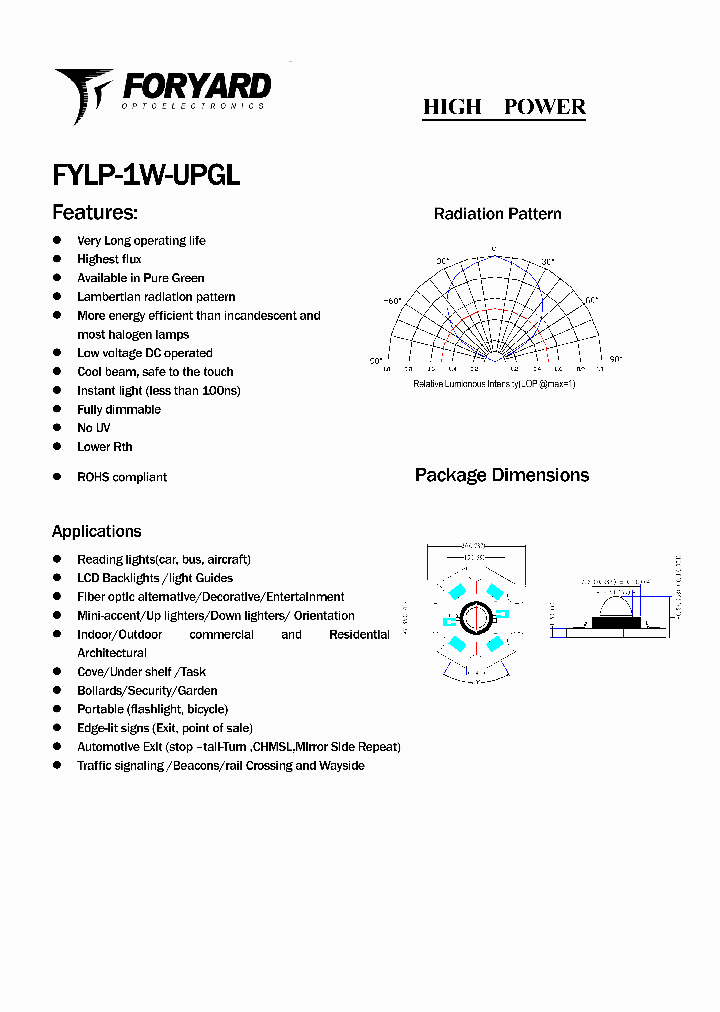 FYLP-1W-UPGL_333162.PDF Datasheet