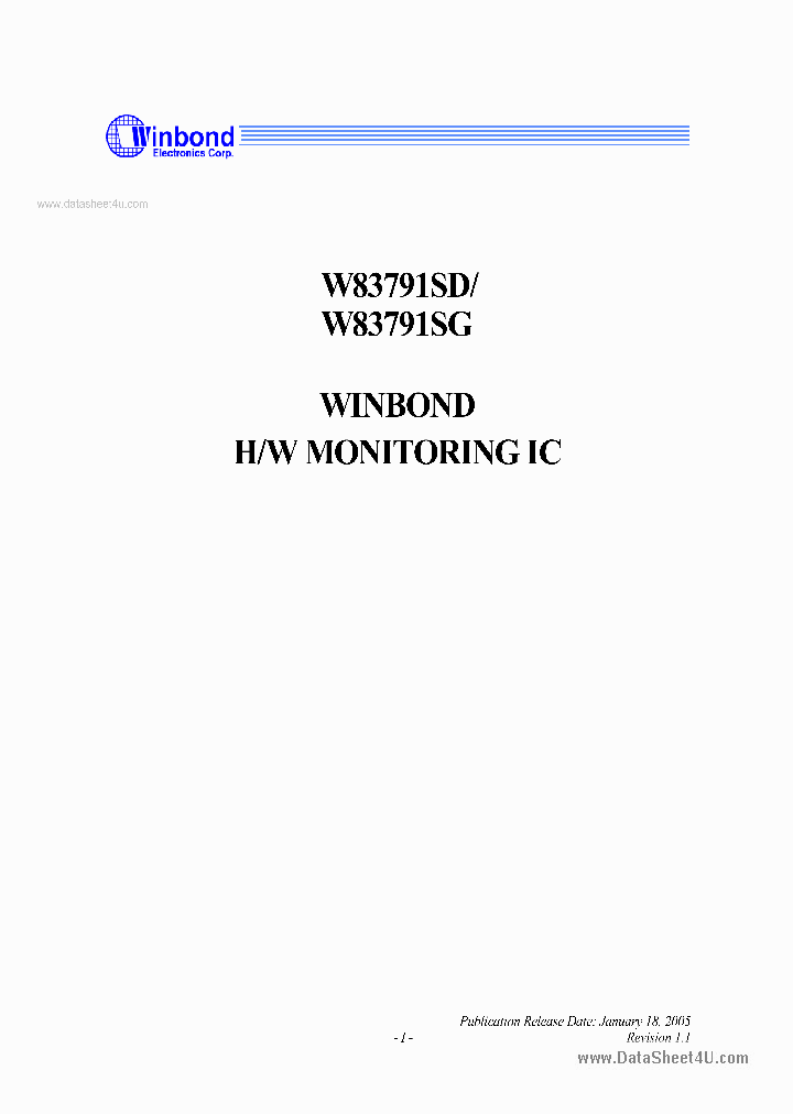 W83791SD_184002.PDF Datasheet