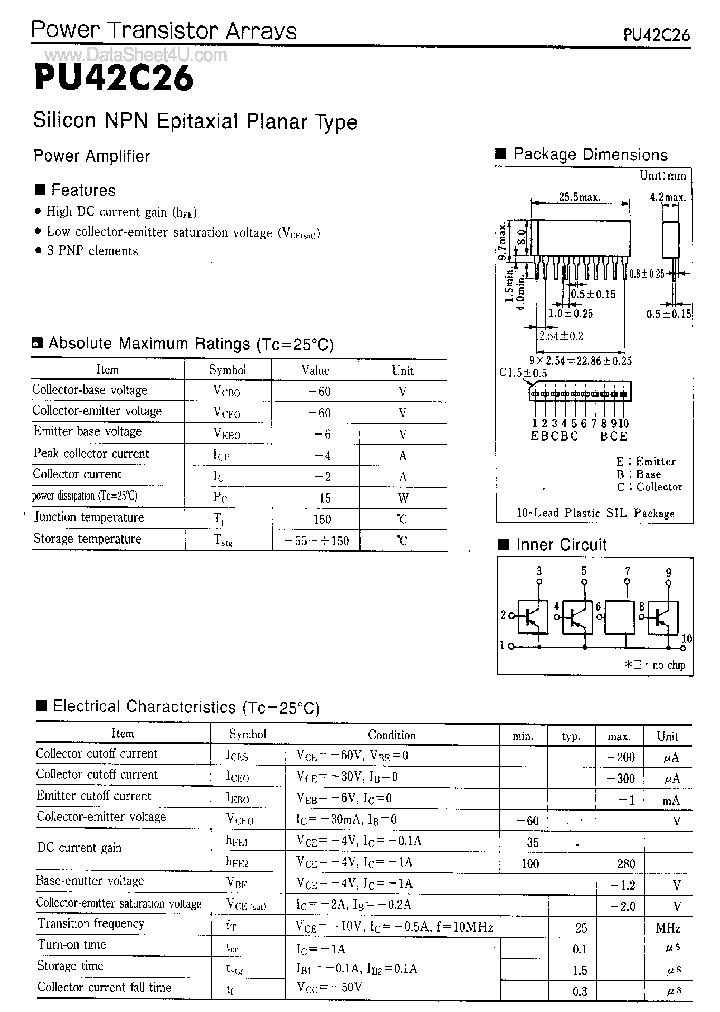 PU42C26_189245.PDF Datasheet