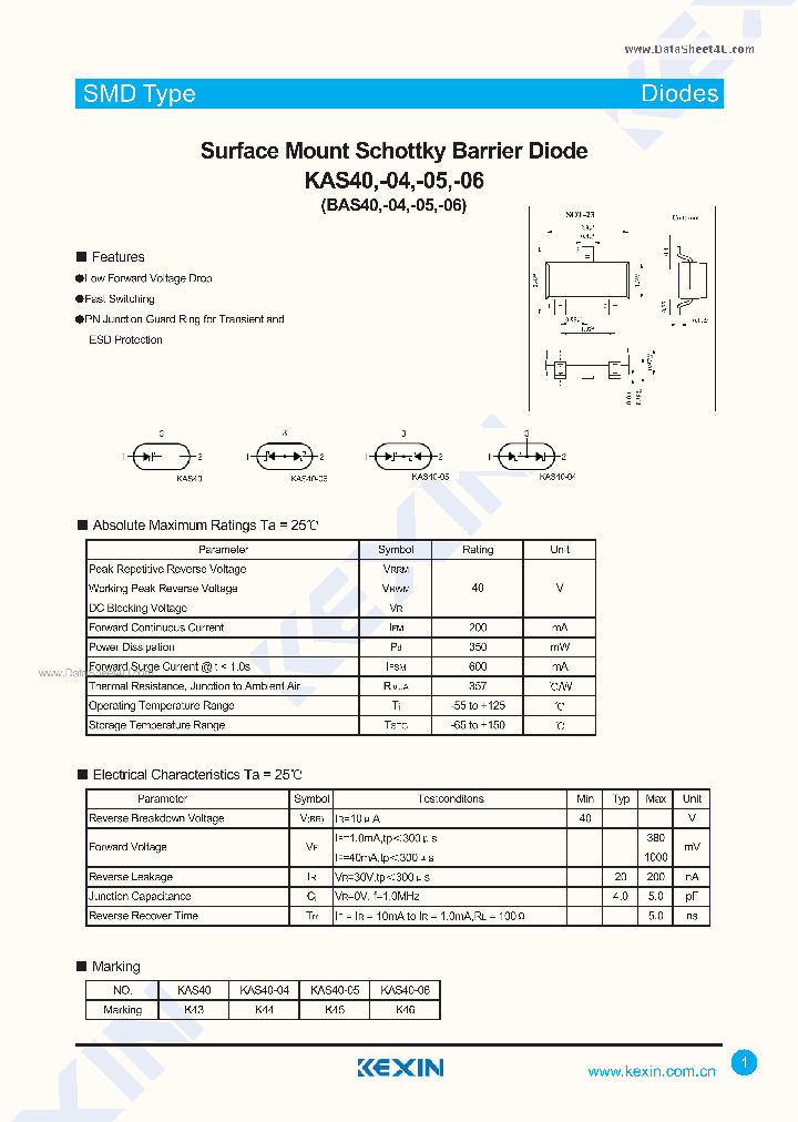 KAS40_189314.PDF Datasheet
