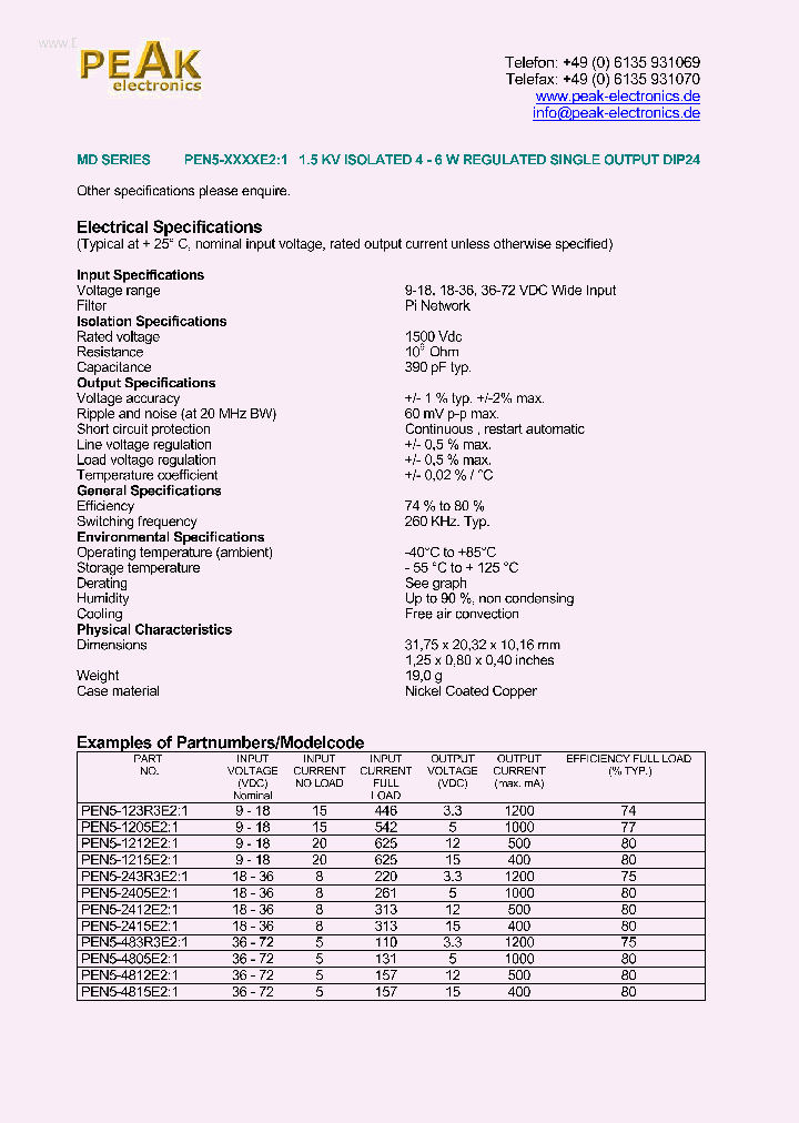 PEN5-XXXXE21_189259.PDF Datasheet