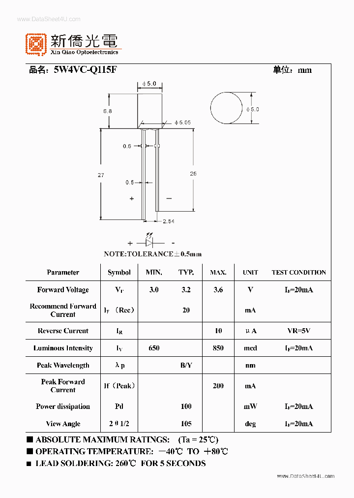 5W4VC-Q115F_195802.PDF Datasheet