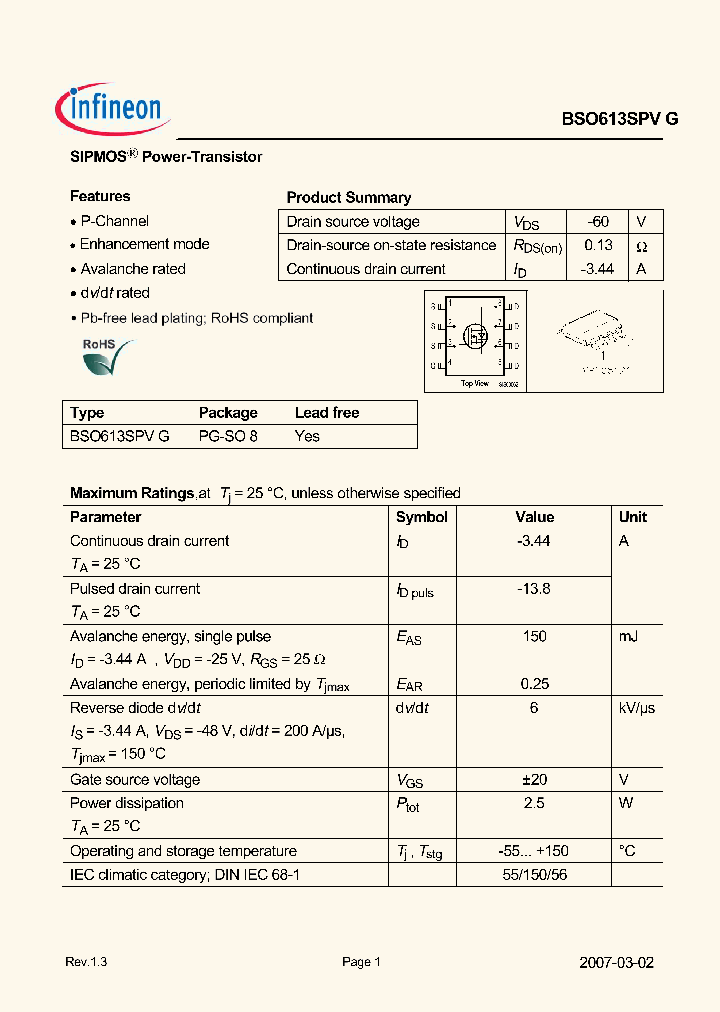 BSO613SPVG_342293.PDF Datasheet