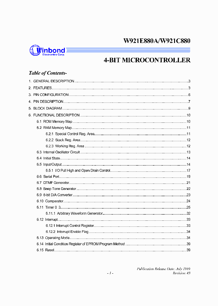 W921E880_402637.PDF Datasheet